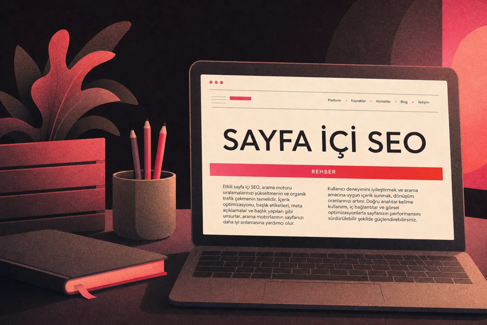 Sayfa içi SEO ve içerik analizi