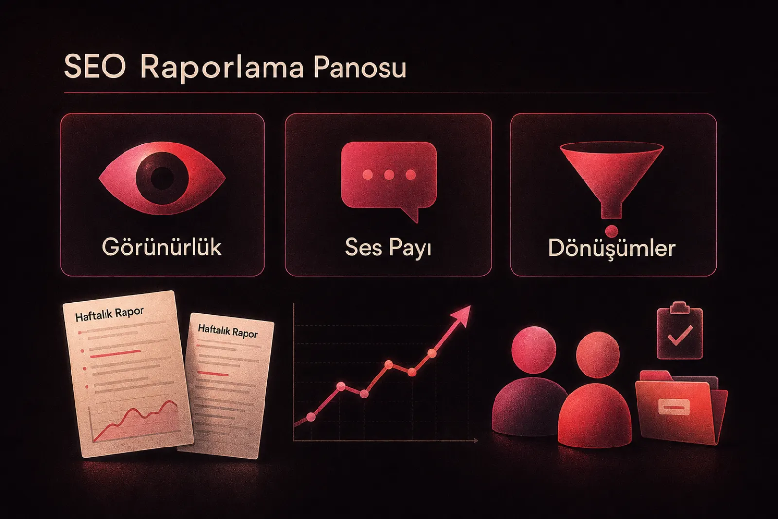 SEO veri raporlama panosu