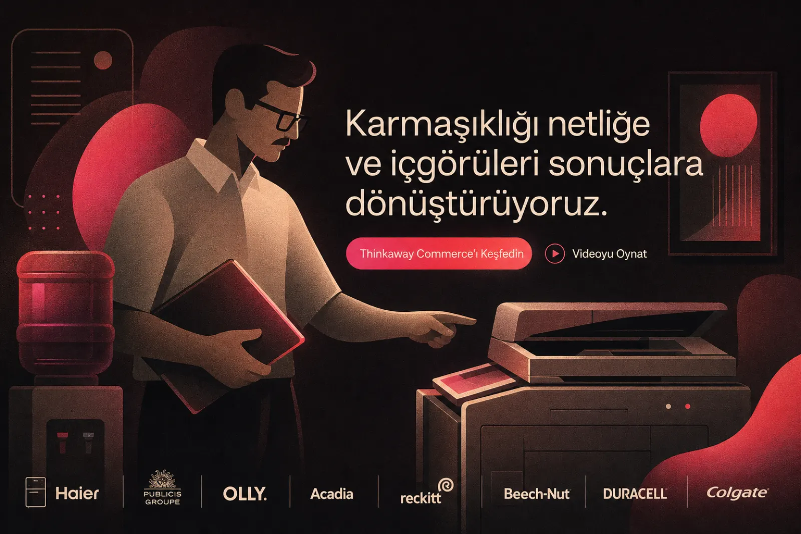 Pacvue Commerce OS arayüzü ve verileri