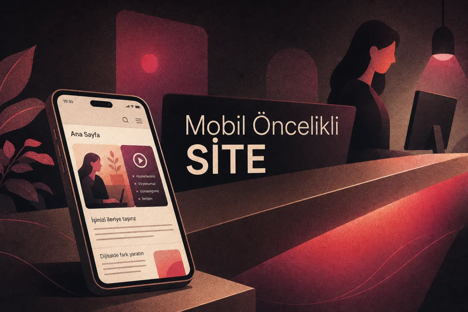 Mobil uyumlu diş kliniği web tasarımı