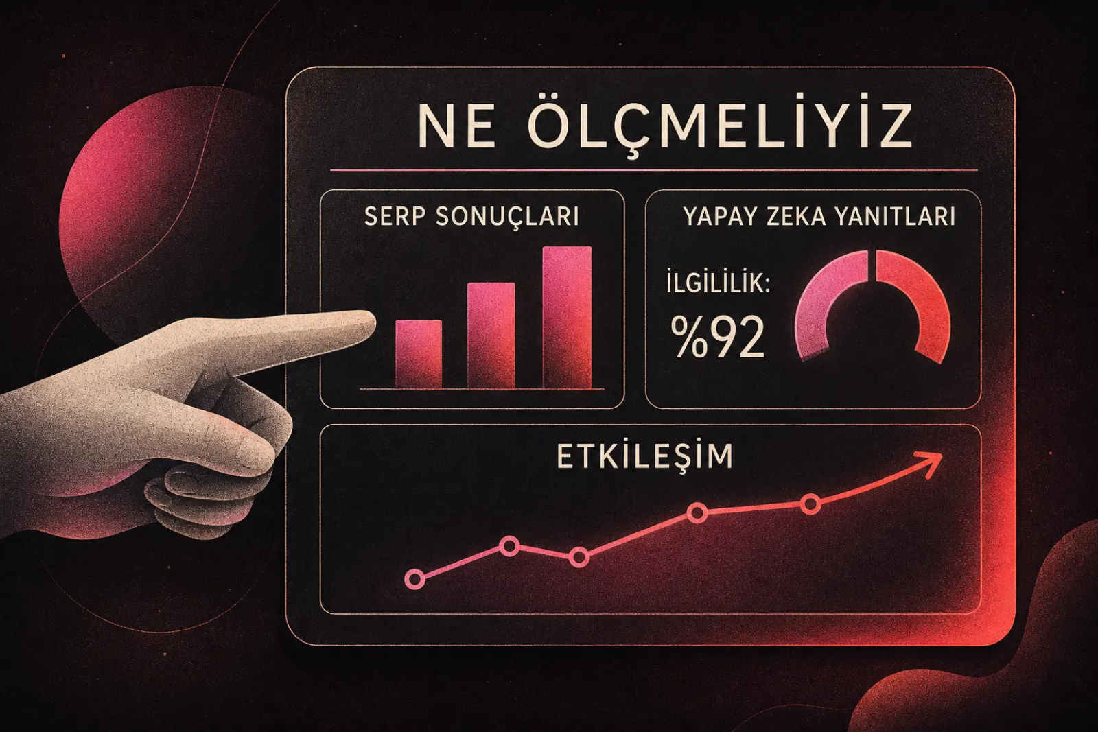 Kurumsal SEO ve yapay zeka görünürlük metrikleri tablosu