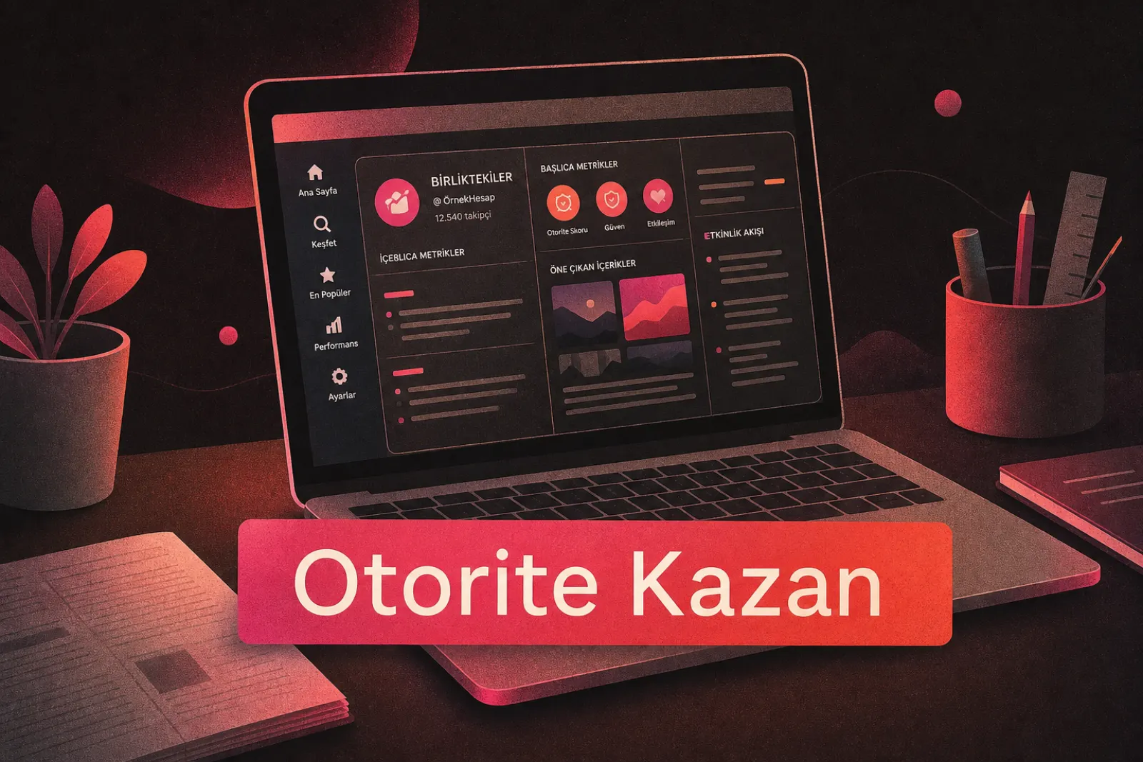 Otorite inşası için stratejik geri bağlantı profili