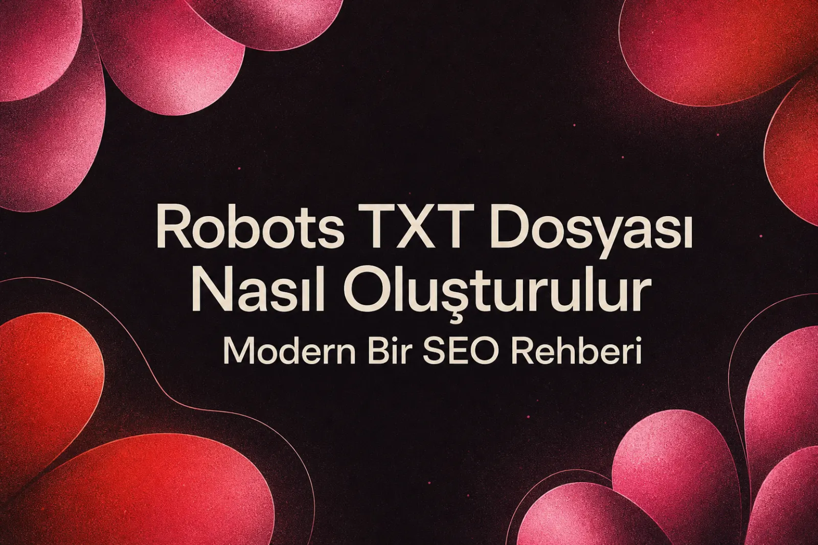 Robots.txt dosyası oluşturma rehberi