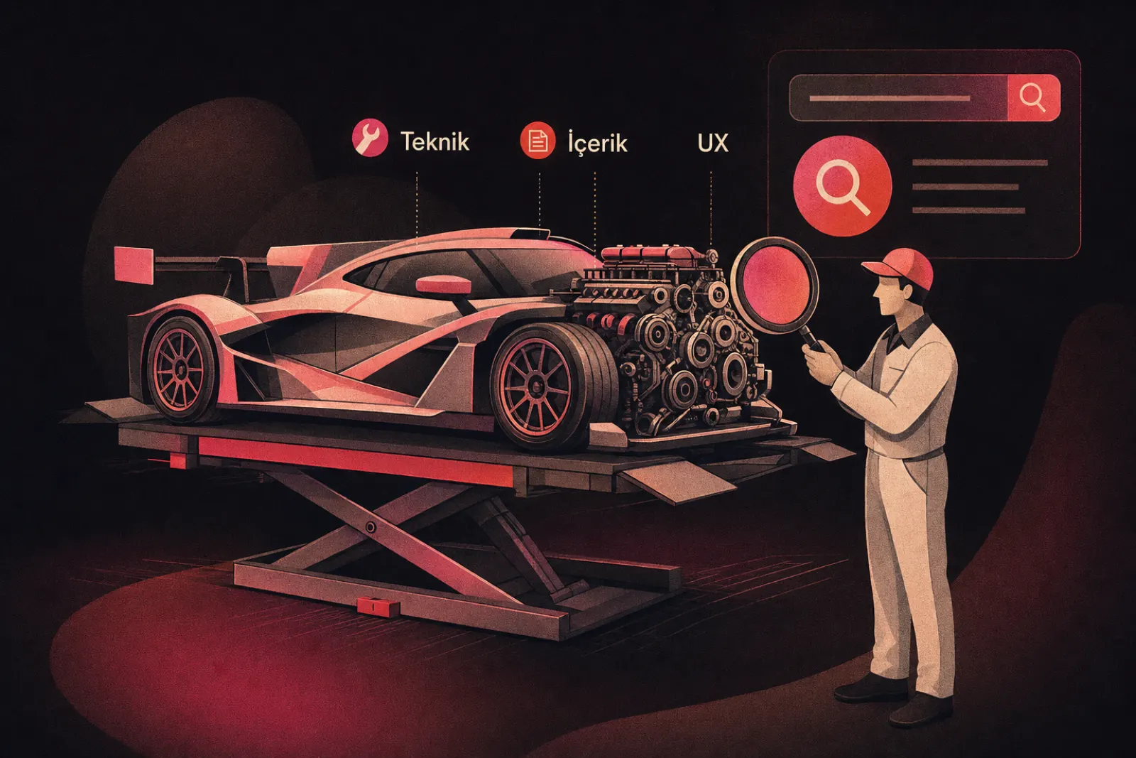 Teknik içerik ve UX odaklı site denetimi analizi