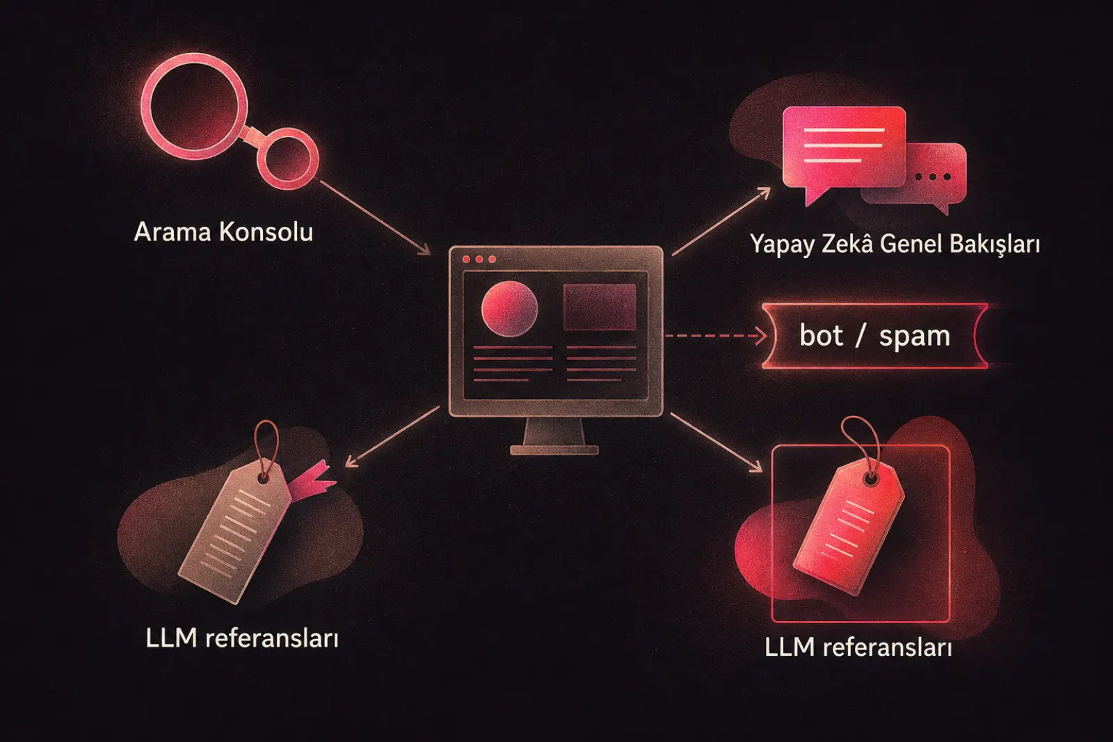 Web sitesi keşif ve yapay zeka ekosistemi