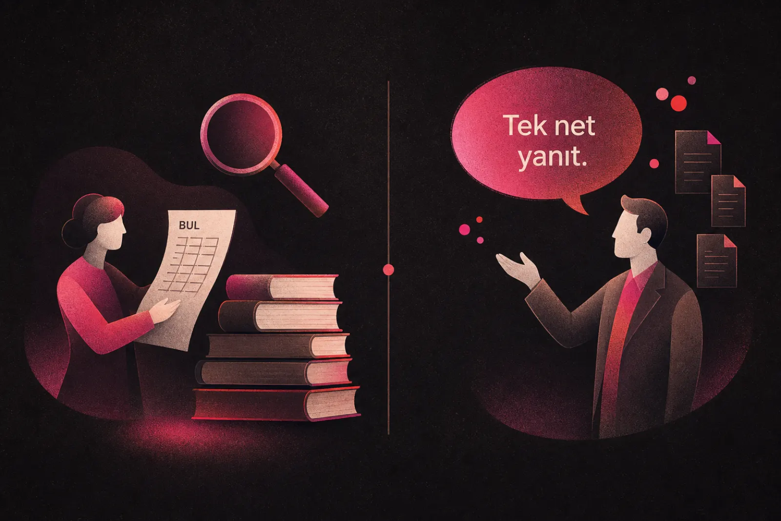Geleneksel arama ve yapay zeka araması karşılaştırması